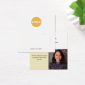 Voeg Logo toe die de Kaart van de Vertoning van de (Bureau)