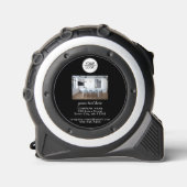 Voeg Logo toe met aangepaste tekst Photo Company P Rolmaat (Voorkant)