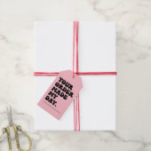 Voeg Logo toe Uw bestelling Made My Day Cadeaulabel (Met Touw)