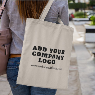Voeg medewerkers van Business Logo toe die overeen Tote Bag