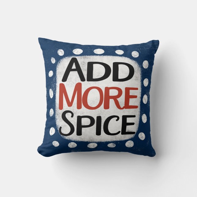 Voeg meer Spice Sierkussen toe (Voorkant)