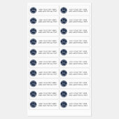 Voeg Modern Eenvoudig Zakelijk Logo Toe Labels (Vel)