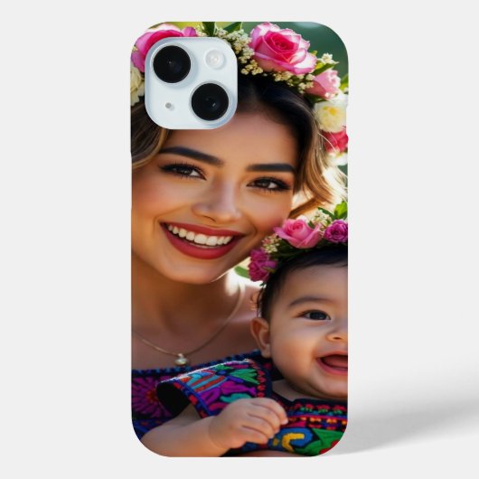 Voeg mooie babyfoto toe personaliseren Case-Mate iPhone case (Achterkant)