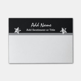 Voeg Naam en Gewaarmerkte Douanenaam G025 toe Post-it® Notes