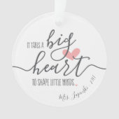 Voeg naam en jaar toe, persoonlijk aangepast. Het  Ornament (voorkant)