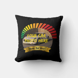 Voeg naam en zijn autofoto toe met het pictogram B Kussen