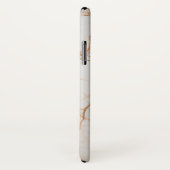 Voeg naam Gepersonaliseerde Gematigde Eenvoudige W Case-Mate iPhone Case (Achterkant / rechts)