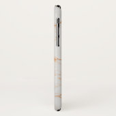 Voeg naam Gepersonaliseerde Gematigde Eenvoudige W Case-Mate iPhone Case (Achterkant/links)