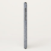 Voeg naam Gepersonaliseerde Moderne Elegant Glitte Case-Mate iPhone Case (Achterkant/links)