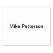 Voeg naam haar titel aangepaste sjabloon eenvoudig rubberstempel (Afrduk)