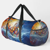 Voeg naam, Initialen, Muzieknoten Explosion Abstra Plunjezak (Rechterhoek)