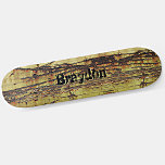 Voeg Naam of Initialen toe het Metaal van de Kijke Persoonlijk Skateboard<br><div class="desc">Voeg om het even welke naam of initialen toe u op dit geweldige ontwerp wilt - zie mijn opslag voor veel meer gepersonaliseerde skateboard design en Skateboard T-Shirts,  Hoodies,  Backpacks,  Blankets en meer.</div>