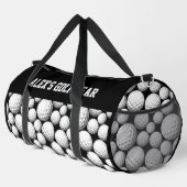 Voeg naam tekst, Alex's Golf Gear Duffle Bag Plunjezak (Rechterhoek)