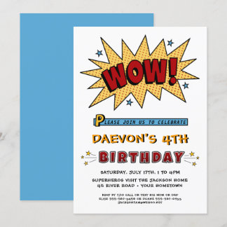 Voeg naam toe 4TH of een uitnodiging voor een verj