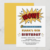 Voeg naam toe 6e of elke uitnodiging voor een verj (Voorkant / Achterkant)