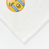 Voeg naam toe aan gepersonaliseerde Emoji Print De Fleece Deken (Hoek)