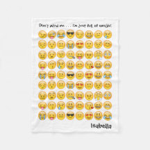 Voeg naam toe aan gepersonaliseerde Emoji Print De