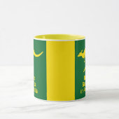 Voeg naam toe, Beste Papa Australië Groen Goud Kan Mok (Midden)