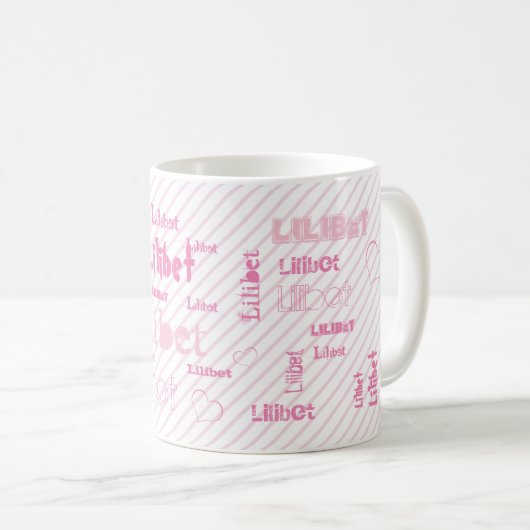 VOEG NAAM TOE Bff Vriendin Dochter Kleindochter Zu Koffiemok (Voorkant rechts)