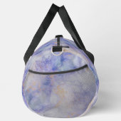 Voeg naam toe Blue Mauve Gold Marbled Duffle Bag Plunjezak (Rechts)