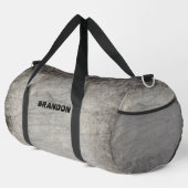 Voeg Naam toe, Brown Gray Stone Grunge Plunjezak (Rechterhoek)
