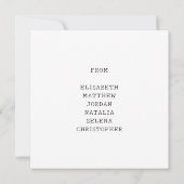 Voeg naam toe Cute Vintage Vlinder Hart Beste Lera Bedankkaart (Achterkant)