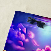 Voeg Naam toe, de Stijlvolle Zonnebak van de Beach Strandlaken (In situ)