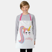 voeg naam toe. Eenhoorn, met paardenstaart. Schort (Gedragen)