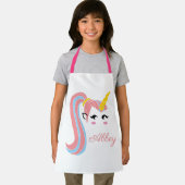 voeg naam toe. Eenhoorn, met paardenstaart. Schort (Insitu)