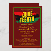 Voeg Naam toe geef Tekst uit die de Juntetiende Vr Kaart (Voorkant / Achterkant)