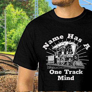 Voeg Naam toe geef Tekst uit, heeft één spoor van T-shirt