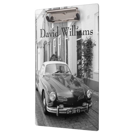 Voeg naam toe|Klassieke auto Karmann Ghia Klembord (Links)