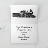 Voeg Naam toe personaliseer de Vaderdag van de Sta Kaart (Binnen)