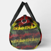 Voeg naam toe, Rood Geel Groen Zwart Verf Dripping Plunjezak (Rechts)