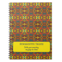 Voeg naam toe Rood Geel Sinaasappel Uil Geïnspiree