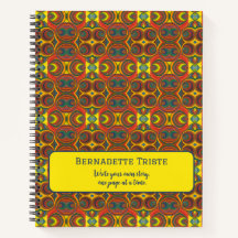 Voeg naam toe Rood Geel Sinaasappel Uil Geïnspiree