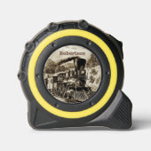 Voeg naam toe -  stoommachinetrein rolmaat (Voorkant)