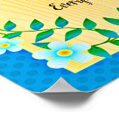 Voeg naam toe Verander alle tekst Ze Schuur Regel  Poster (Hoek)