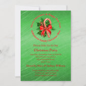 Voeg Naam toe Verander Tekst Rood Groen Kerstfeest Kaart (Voorkant)