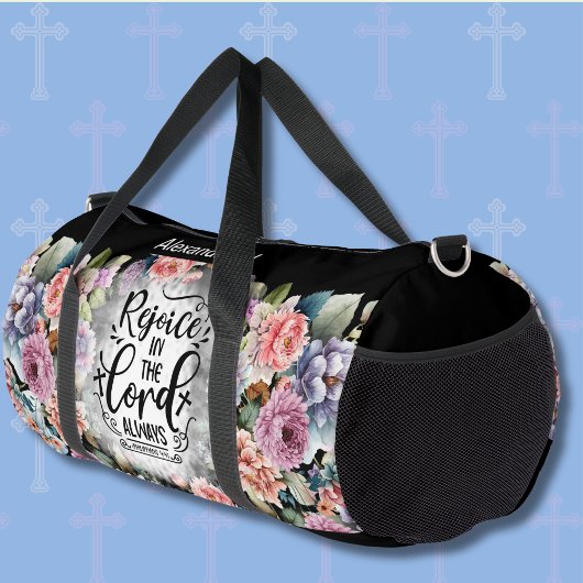 Voeg Naam toe, Verheug u in de Heer Altijd Plunjezak