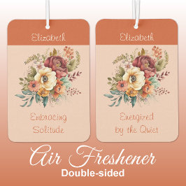 Voeg naam toe voor introverte solitude floral sina luchtverfrisser