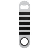 Voeg naam zwart en grijs toe speed flessenopener (Achterkant)