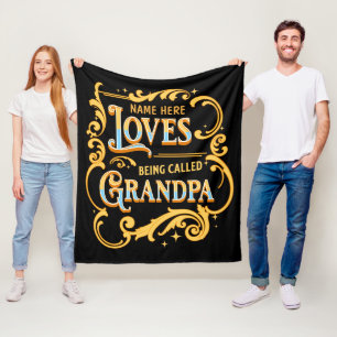 Voeg naamfilms toe die opa opa opa worden genoemd  fleece deken