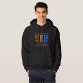 Voeg naamsverandering Text SK8 Skateboard kampioen Hoodie (Voorkant volledig)