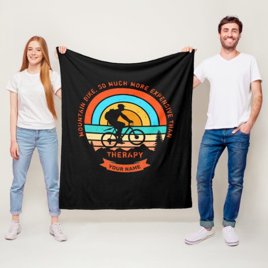 Voeg naamswijziging toe Alle tekstgebergte-bijkert Fleece Deken (In situ)