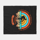 Voeg naamswijziging toe Alle tekstgebergte-bijkert Fleece Deken (Voorkant (Horizontaal))