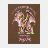 Voeg naamtekst toe - alleen hier omdat genoemde dr fleece deken (Voorkant)