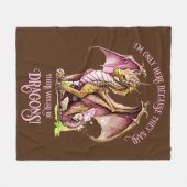 Voeg naamtekst toe - alleen hier omdat genoemde dr fleece deken (Voorkant (Horizontaal))