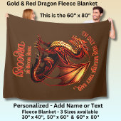 Voeg naamtekst toe - alleen hier omdat genoemde dr fleece deken