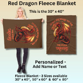 Voeg naamtekst toe - alleen hier omdat genoemde dr fleece deken